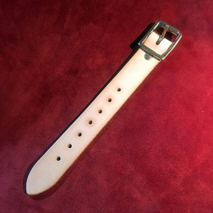 Strap - N1F - 16" x 1" Heavy Duty Leather Strap (Natural Leather Colour)